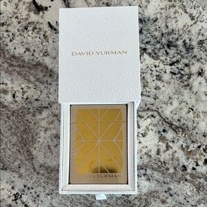 David Yurman Gold Card Case